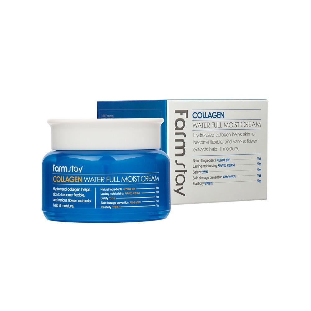 Farmstay Collagen Water Full Moist Cream (100ml) - Hydrating & Smoothing