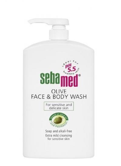 sebamed baby face & body wash foam
