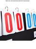 Flip Scoreboard for Table Tennis, Badminton, and Basketball Matches