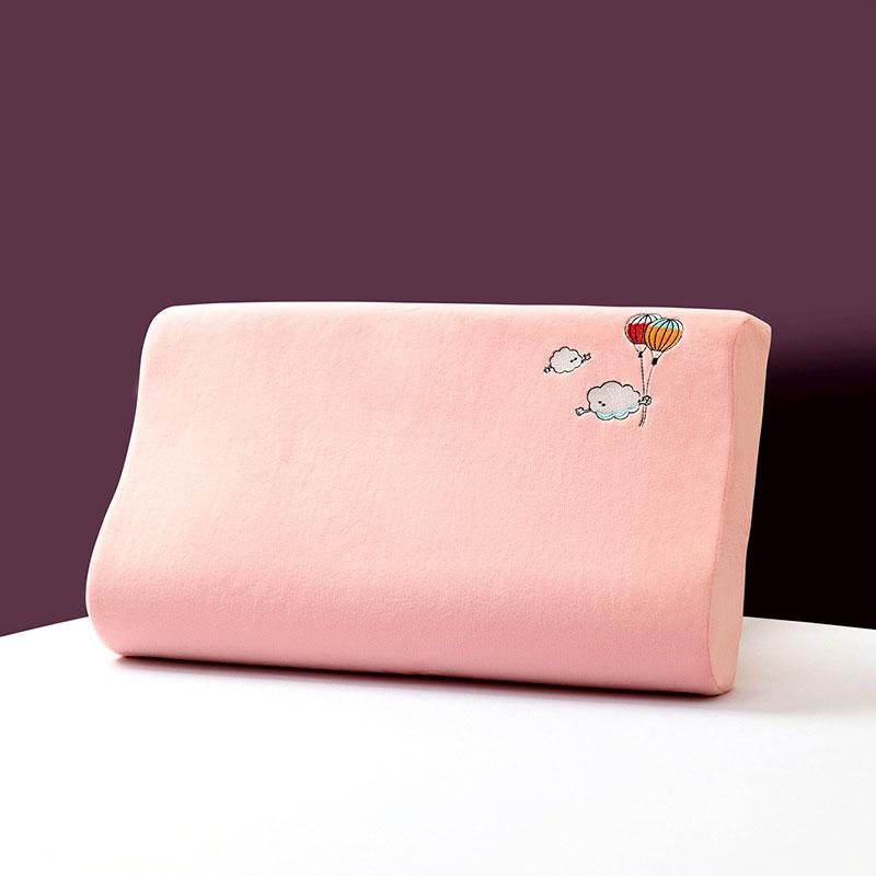 Latexový zimní termo povlak na polštář Baby sametově praný dětský polštář na polštář Memory Povlak na polštář vyšívaný jednobarevný plyšový polštář