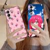 Anime Hakari Hanazono Matte TPU Mobile Phone Case for VIVO V60 V50 V40 V30 V29 V27 V25 V23 Pro Lite 5G Colorful Printing Cover