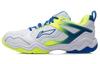 Men's Sneakers Li-Ning Li Ning Cushioning, Wear Resistant Low Top Badminton Shoes Men's White Blue
