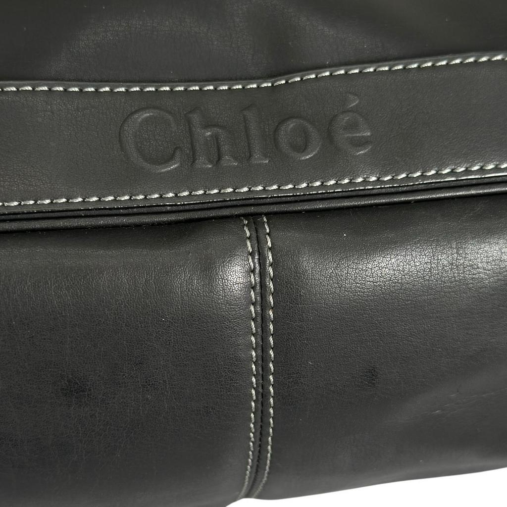 Chloe Eden 3S1123-311 Tote Bag Black Women Used