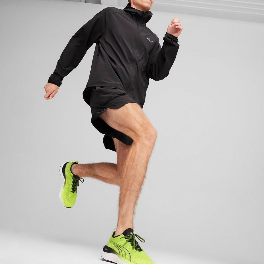 Puma Solid Color Casual Long Sleeve Sports Hoodie Jacket Men Jackets Black 524993-01