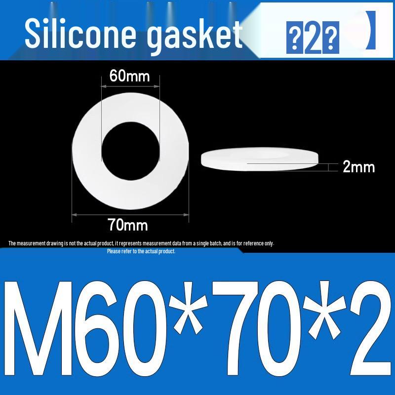 Silicone High-Temp Waterproof Gasket & Shock Absorbing Seal Pad