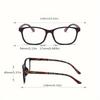 6PCS Anti Blue Light Reading Glasses for Women Men Fashion Frame Presbyopia Glasses  Anti Fatigue Eyeglasses