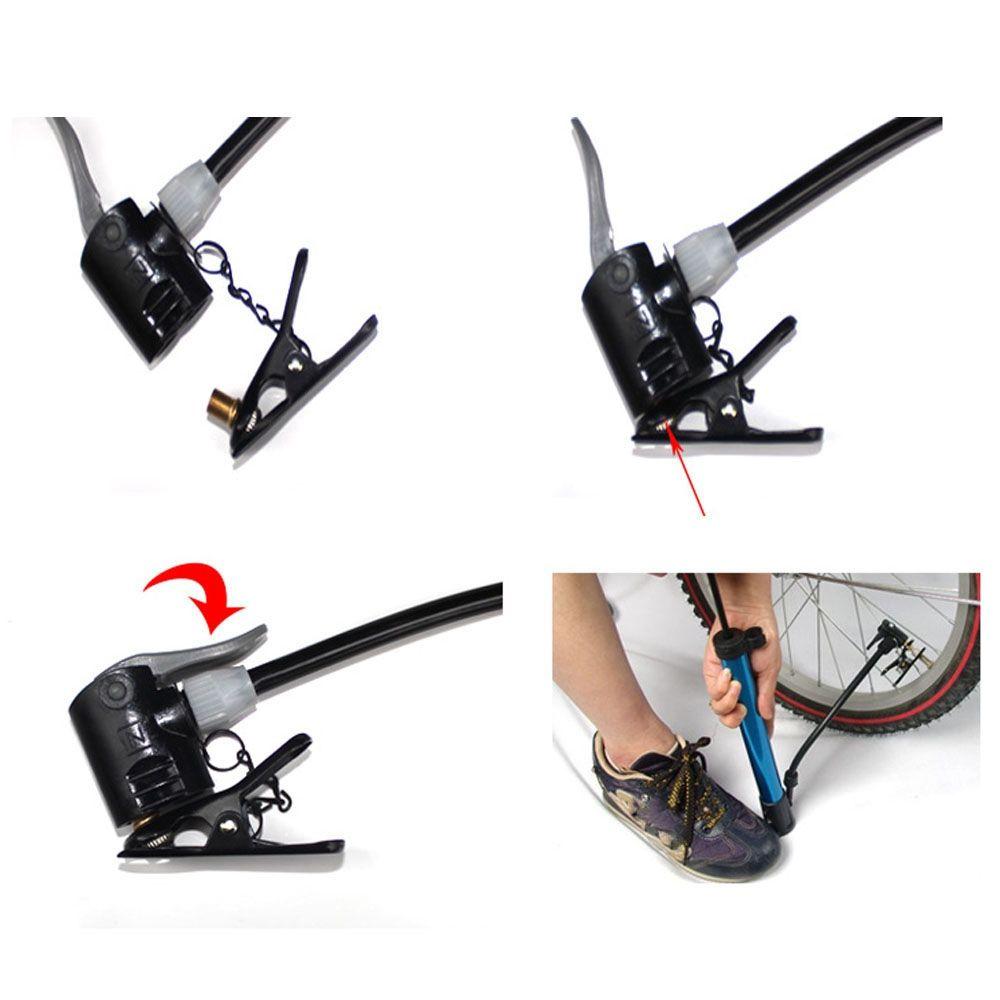 Cycling Tools Tyre Air Pumps Inflator Pump Nozzle/Clips FV AV Valves Multi-use Connector Head