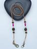 Detachable Hand-beaded Phone Lanyard Retro Neck Slant Phone Accessories