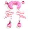 Jiuai Erotic SM Handcuffs & Leg Spreader - Interactive Adult Sex Aids