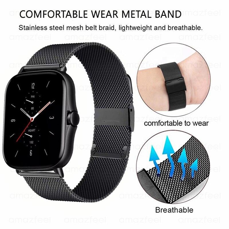 Buy Case+Silicone Strap For Xiaomi Amazfit GTS Bracelet Strap