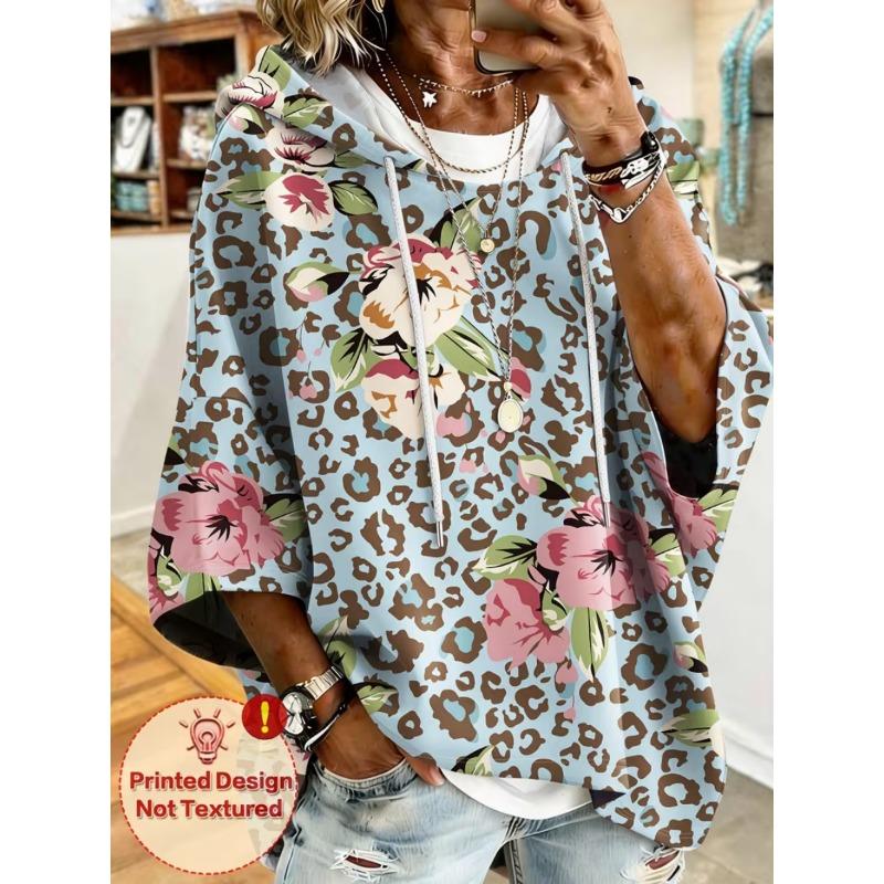 Sudadera casual para mujer de manga media