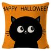 Pillow Cover Halloween Funny Atmosphere Decoration Car Cushion Room Bedside Cushion Sofa Waist Cushion Cushion Cover