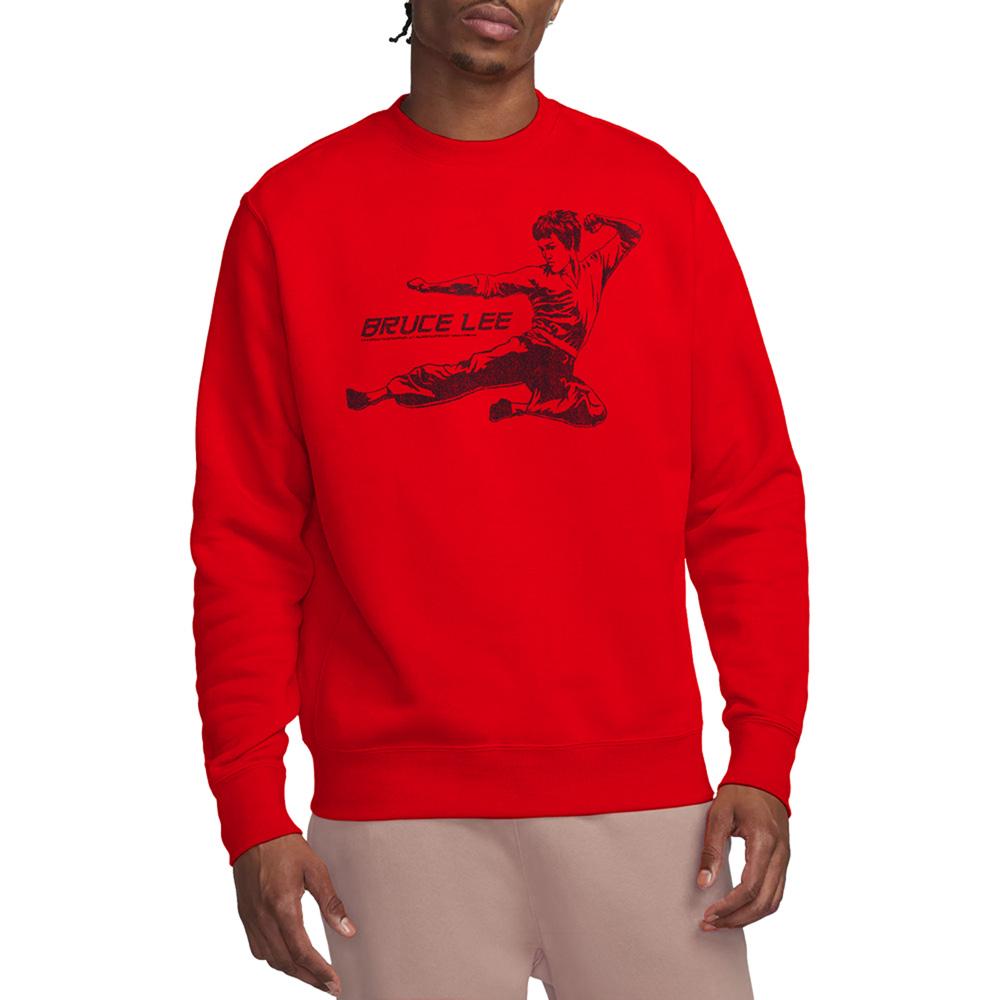 Bruce Lee Unisex Adult Line Kick Sweatshirt