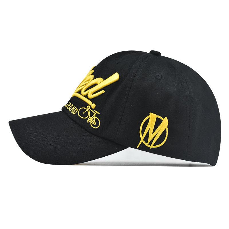 Popular Hat, Broken and Old Fired Large Letter Embroidered Letter Baseball Cap, Pure Cotton Hat