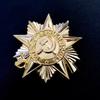 Distintivo in metallo Russia URSS Collezione di souvenir KGB CCCP
