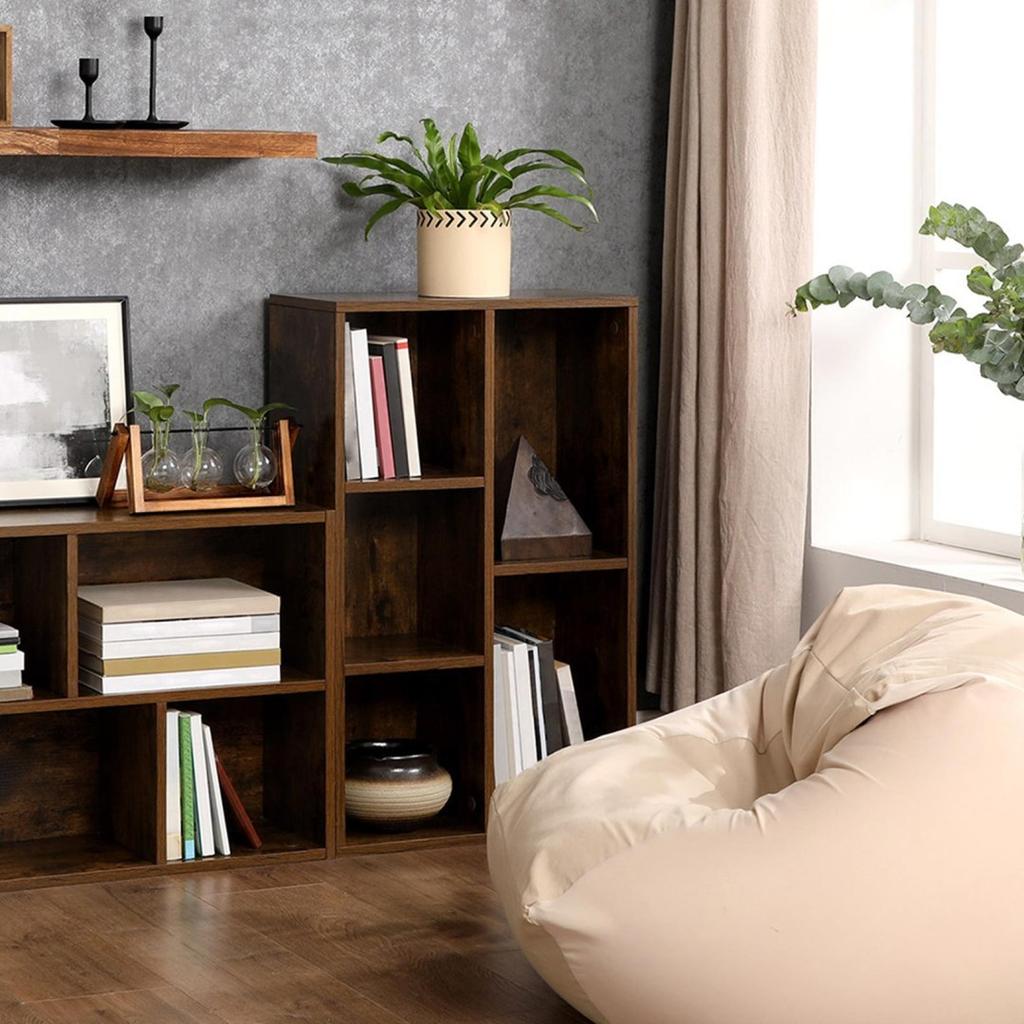 Bookcase, Wooden bookcase for children with 5 przeg