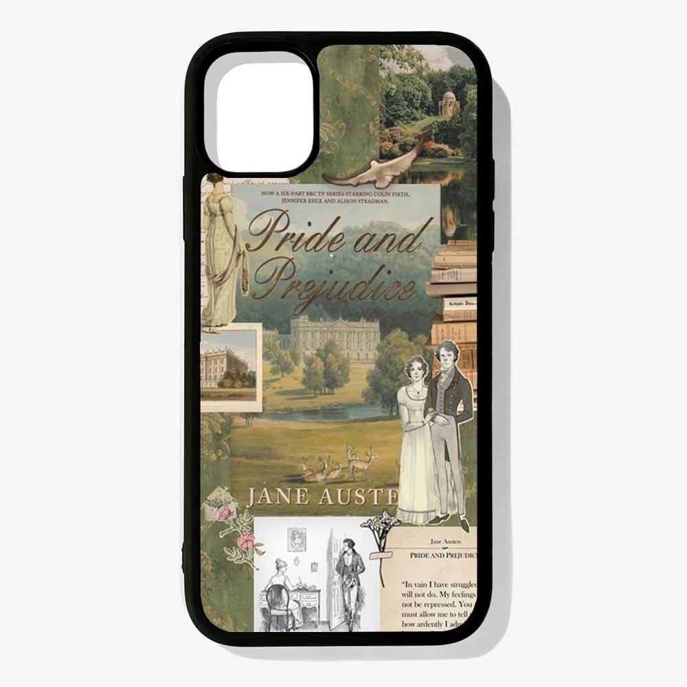 Pride And Prejudice Jane Austen For IPhone 17 16 15 14 13 Pro 12 11 Pro Max Hard PC+TPU Phone Cases Back Cover