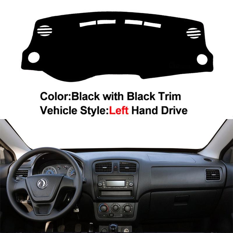 Car Dashboard Cover DashMat Carpet Cape For Dongfeng DFSK Fengon Glory 330 350 360 370 2014-2017 Sun-Shade Automobile Anti-UV