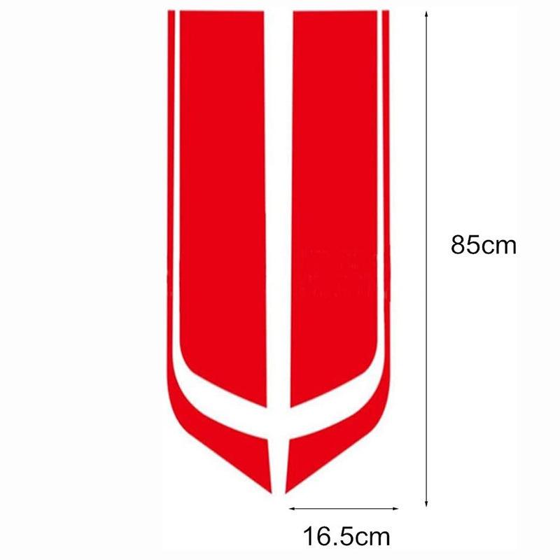 Universal Car Hood and Stripe Decals for All Vehicles