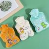 1PC Cute Cartoon Water Injection Plush Warm Water Bottle Winter Warmer Christmas Winter Gift Mi Z9R0