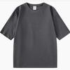 Unisex Heavyweight 300g Cotton Crew Neck Solid Color T-Shirt