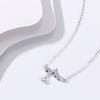 Ecg Necklace Female Creative Personality Full Diamond Pendant Niche Design Sense Fashion Versatile Collarbone Chain Quality