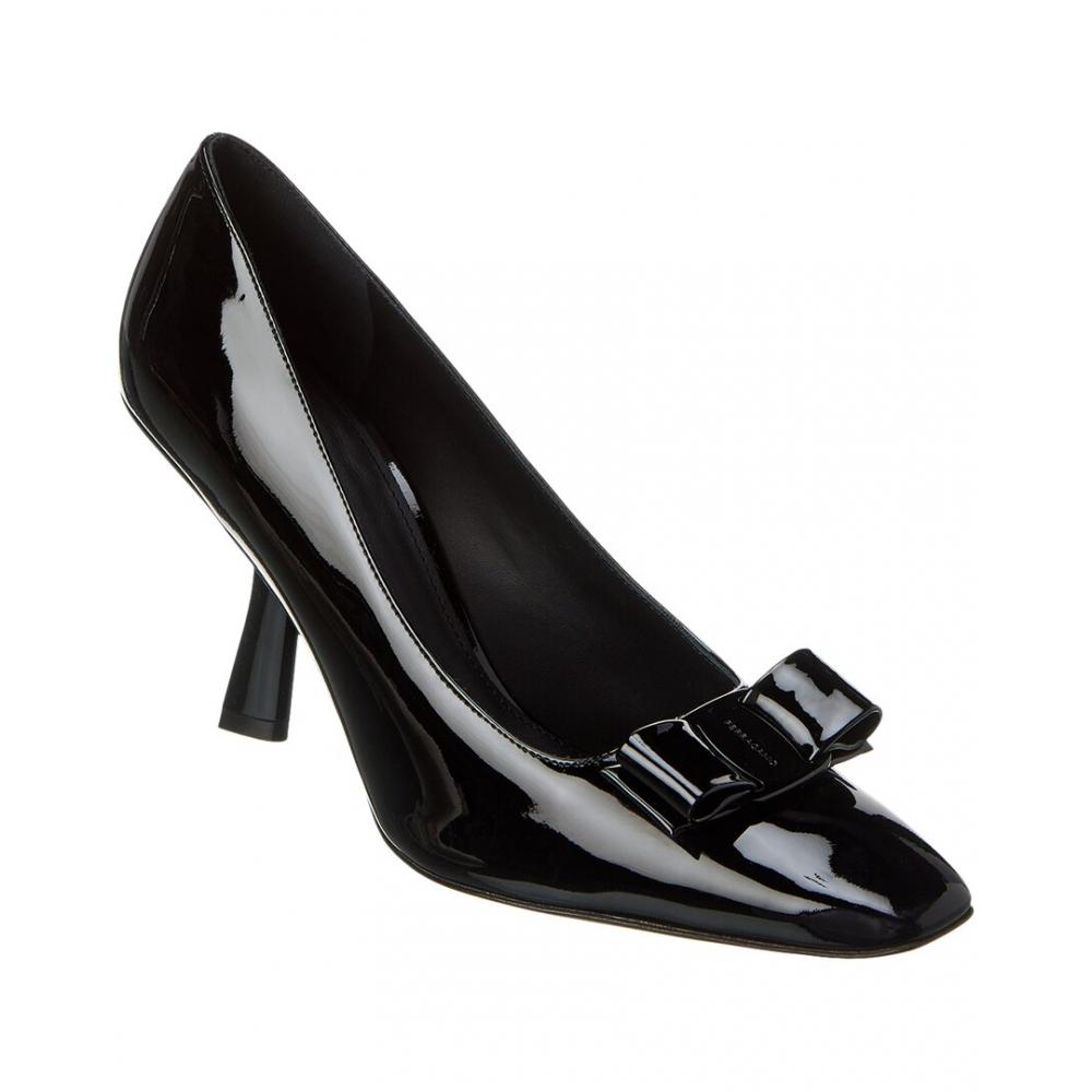 

Salvatore Ferragamo Патентованные туфли Ferragamo Anz Bow