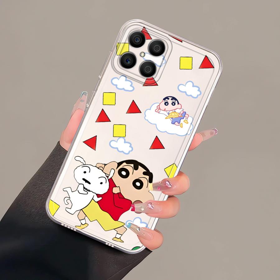 

Soft Phone Cover Case for Honor 90 Lite X9b X9a X8 X8b X7b X8a Frog Crayon Shin Chan Honor 90
