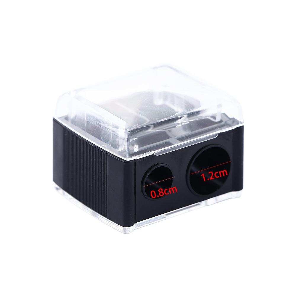 Cosmetic Sharpener Double Holes Pencil Sharpener Makeup Sharpeners Mechanical Pencil Sharpener