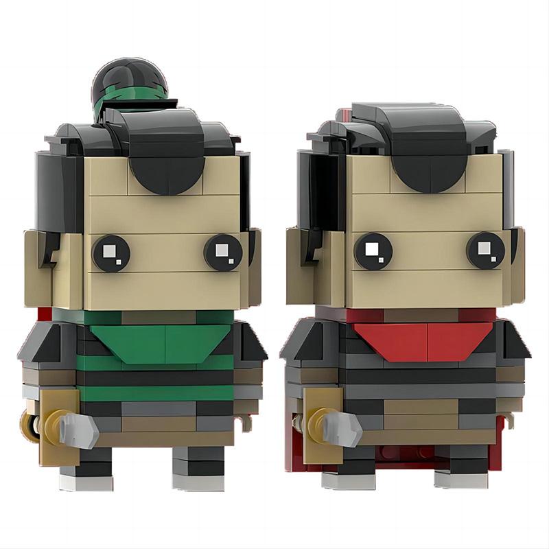 Building Block Brick Model Of Hua Mulan Series Children's Assembled Educational Doll