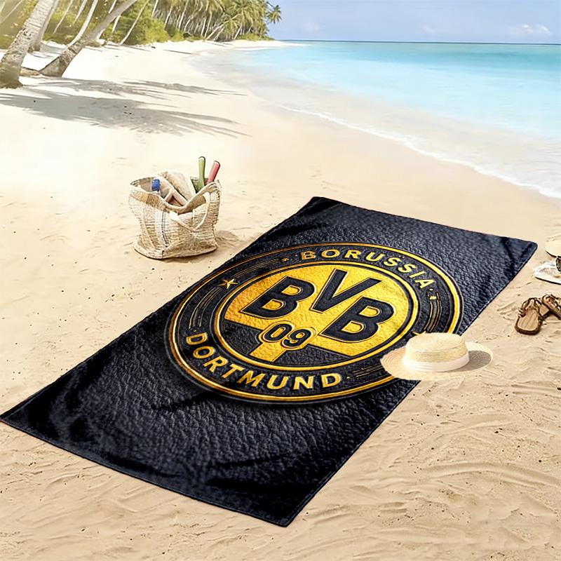 Bold Stripes Emblem Design beach towel Outdoor camping Portable for travel quickdrying swim towel swim Absorbent bath towel beach