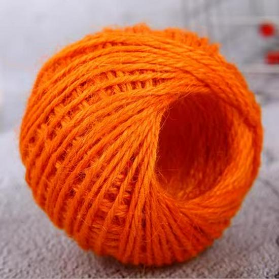 Natural Coarse Jute Rope for DIY Projects, Binding, and Retro-Style Ornaments