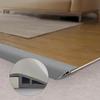 1 Stück 2m 7cmX2cm Selbstklebender Bodenübergangsstreifen, Flexible Kante mit Holzmaserung für Teppich, Laminat & Böden, Schwellenwert