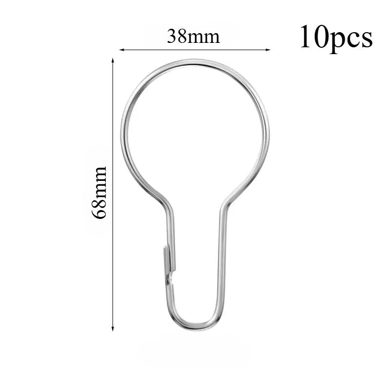 

5/10/20 шт. Металлические крючки для штор для душа в форме тыквы, аксессуар, крючок для сушки полотенец 68mm*38mm
