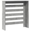 Vidaxl Copertura Per Radiatore, Grigio Cemento, 78X20X82 Cm