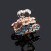 Dreams Cubic Hair Clip (Blue)/Updo Hairpin