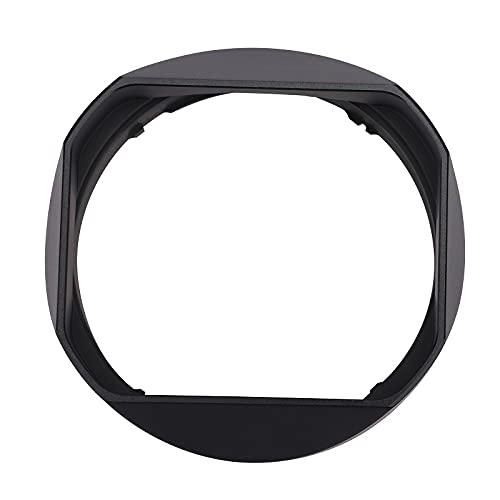 Haoge Metal Square Lens Hood + Hood Cap for Fujifilm, Sony Cyber-Shot DSC RX1, RX1R, RX1RII, R3, RX1M2, and Sony FE 35mm F2.8, FE 55mm/F1.8 Lenses