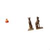 Festival Treasure Cat Cornucopia Ornament Figurine Art Craft Bookend Statue for Year Office