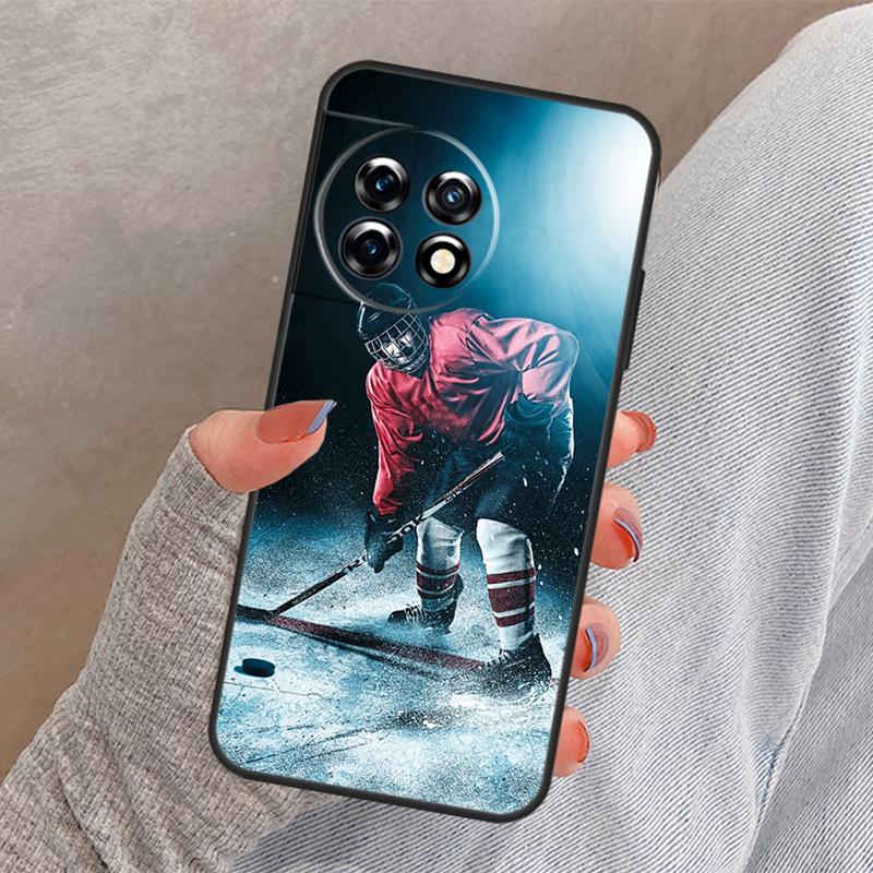 Ice Hockey Rink Cover For OnePlus 13R 13 12 12R 11 10 Pro 8T 10T OnePlus Nord 4 CE 2 3 Lite N10 N20 N30 Case