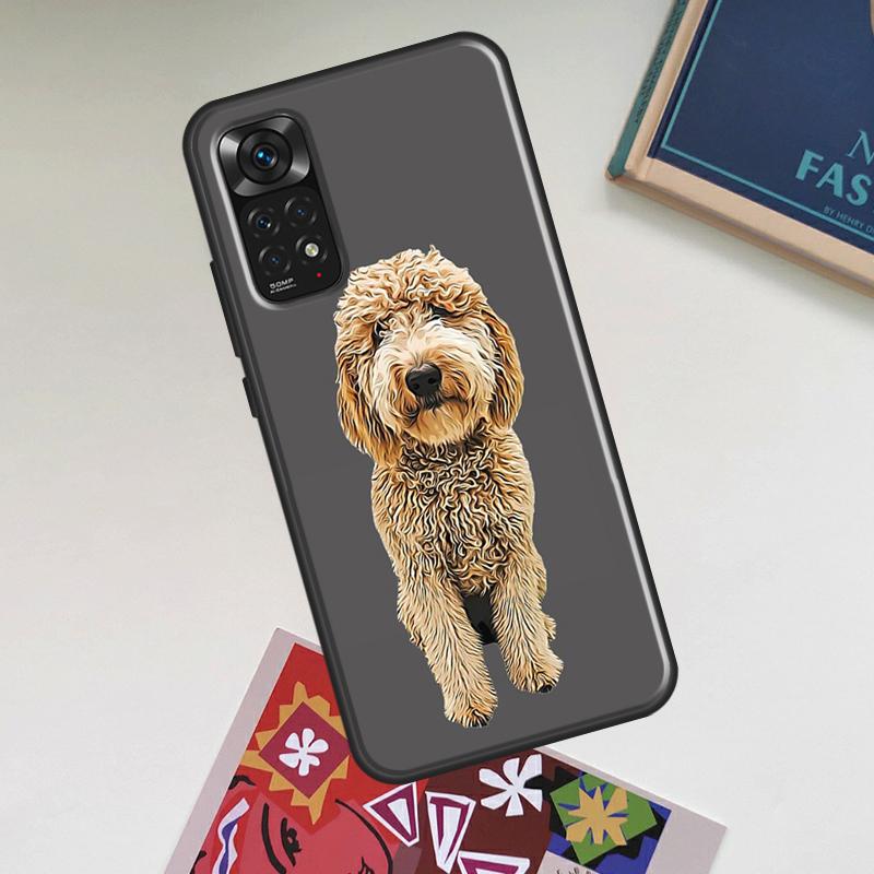 Cartoon Poodle Dog Case For Xiaomi Redmi Note 14 13 12 11 9 10 15 Pro Plus Redmi 15 15C 14C 13C 12C 10C Cover
