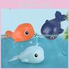 Cute Whale Wind-up Bath Toy For Kids Swimming Playtime Interactive Shower Fun