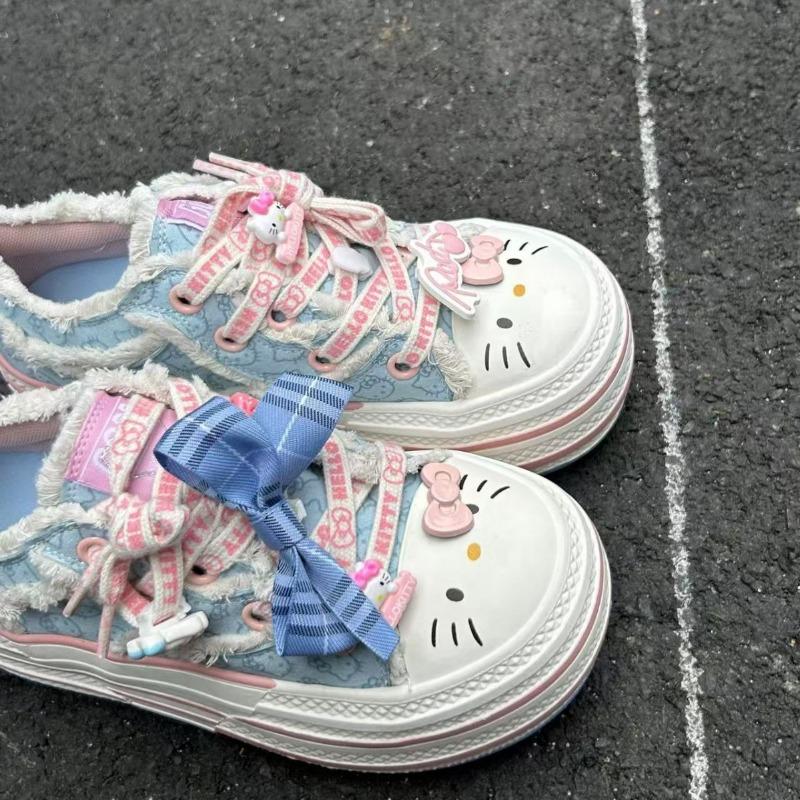 Thick-soled heightening canvas shoes for women's sports, leisure, comfortable and versatile