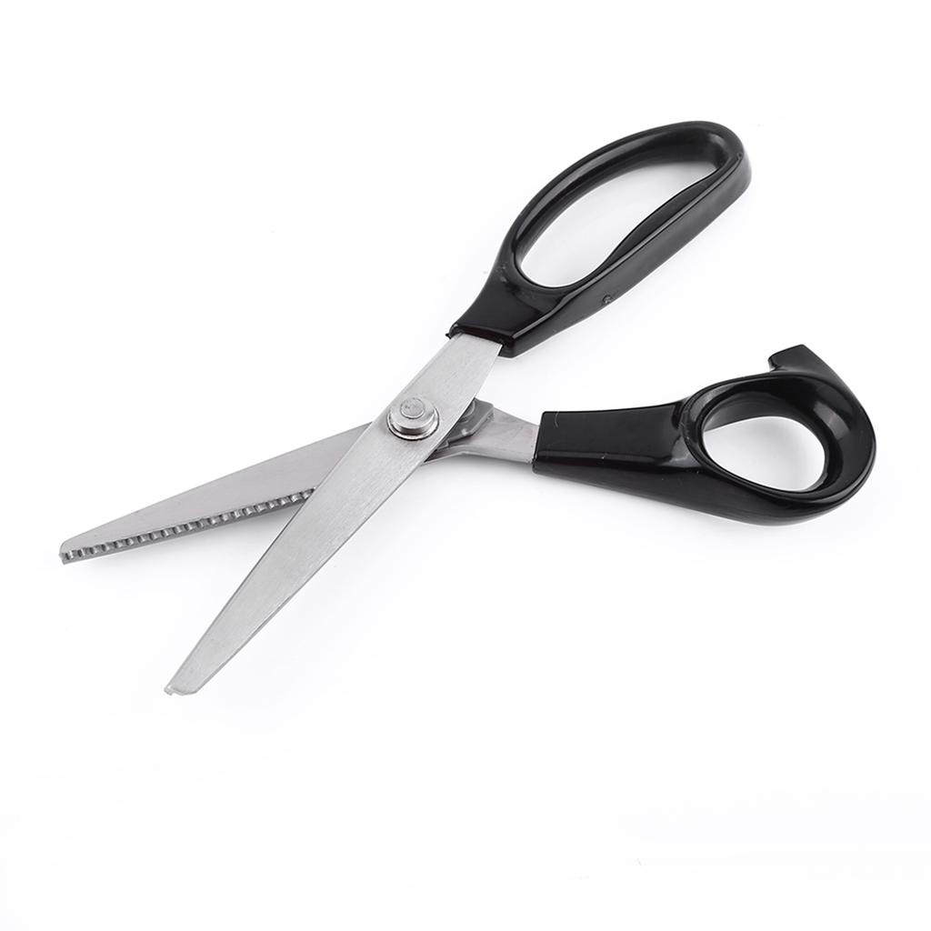 Fabric Decorative RoundTriangle Edge Pinking Shears Scissors Clipper 3 5 7mm
