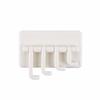 Creative Organizer Wall Mounted Adhesive Four Hook Set for Kitchen, Bathroom and Bedroom