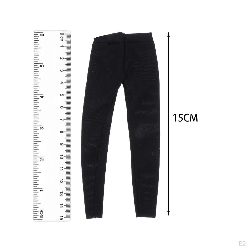 1/6 Female Doll Clothes Costume Pants Basic Dress Up Collectible Action Figures Clothing for 12''