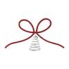 Bow Christmas Tree Topper Unique Versatile Xmas Decoration Xmas Tree Ornament Indoor for Home Party Favors Cafe Photo Props Mall