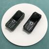 M6000 2G Button Mobile Phone 2.4inches Loud Speaker 2400mAh Flashlight Camera FM Support Four SIM Card Feature Mobile Phone