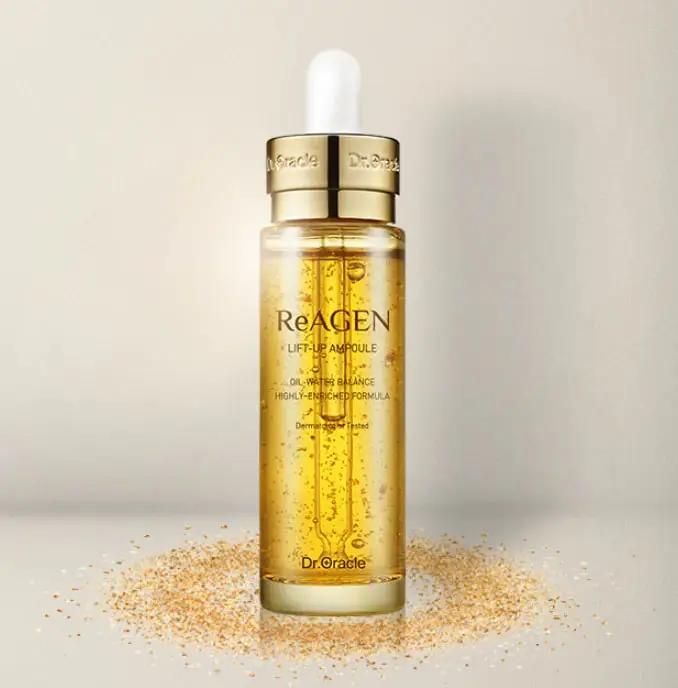 Anti-aging Serum with Peptides and Gold ReAGEN Lift-up Ampoule Dr. Oracle 30 Ml