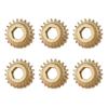 Classical Guitar Tuning Gear Set 6PCS Shafts Iron Texture Replacement Gears Perfect for String Adjustment Stability