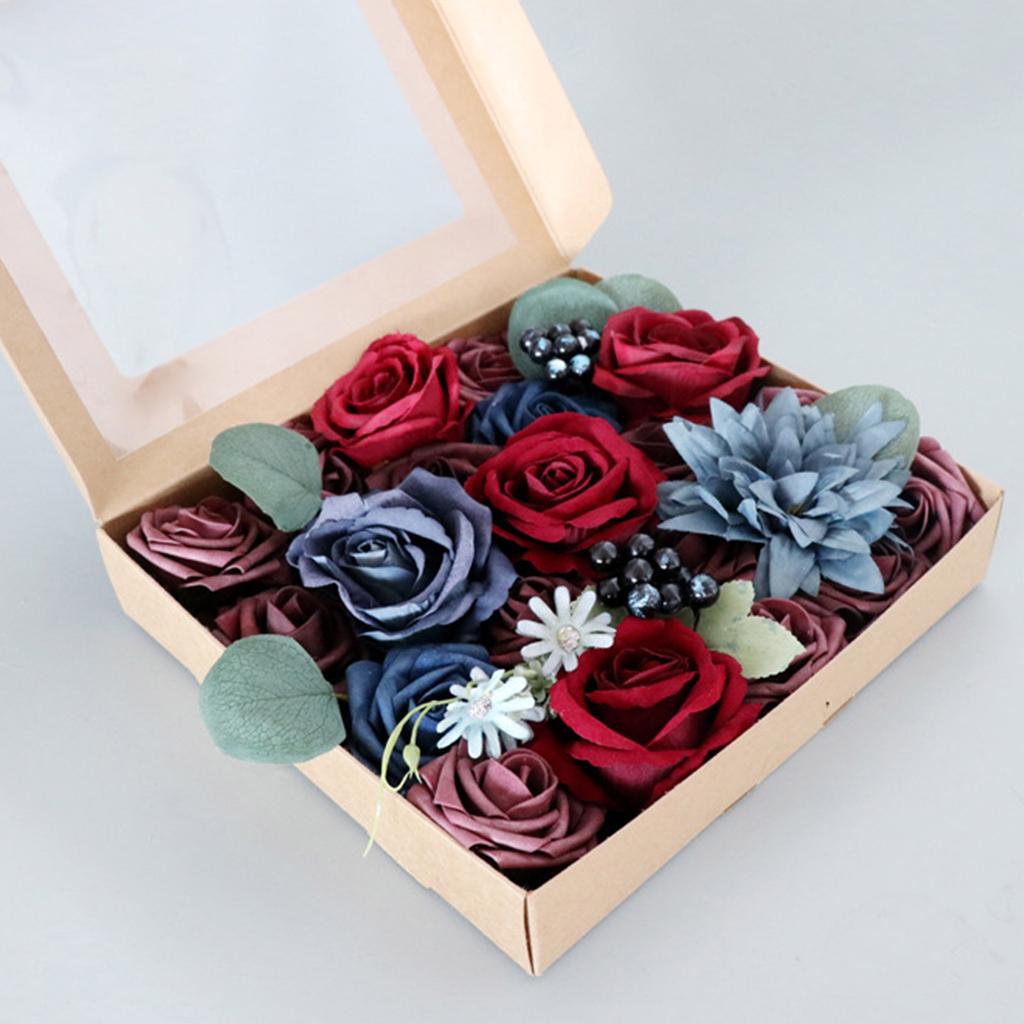 Satın alın Artificial Rose Flowers Combo Box Set for DIY Wedding ...